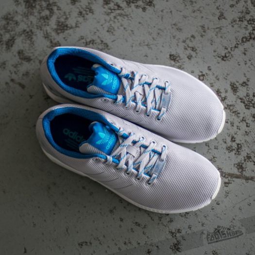 靴 bululu- Men's shoes adidas ZX Flux Lgsogr/ Shoblu/ Bluglo