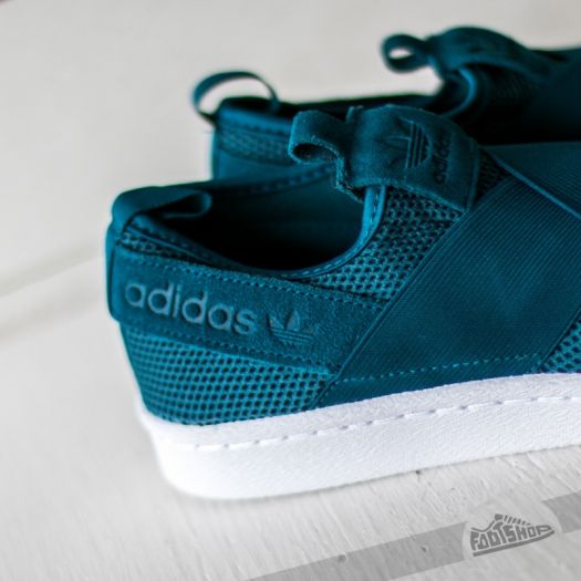 Adidas superstar slip on mineral blue store