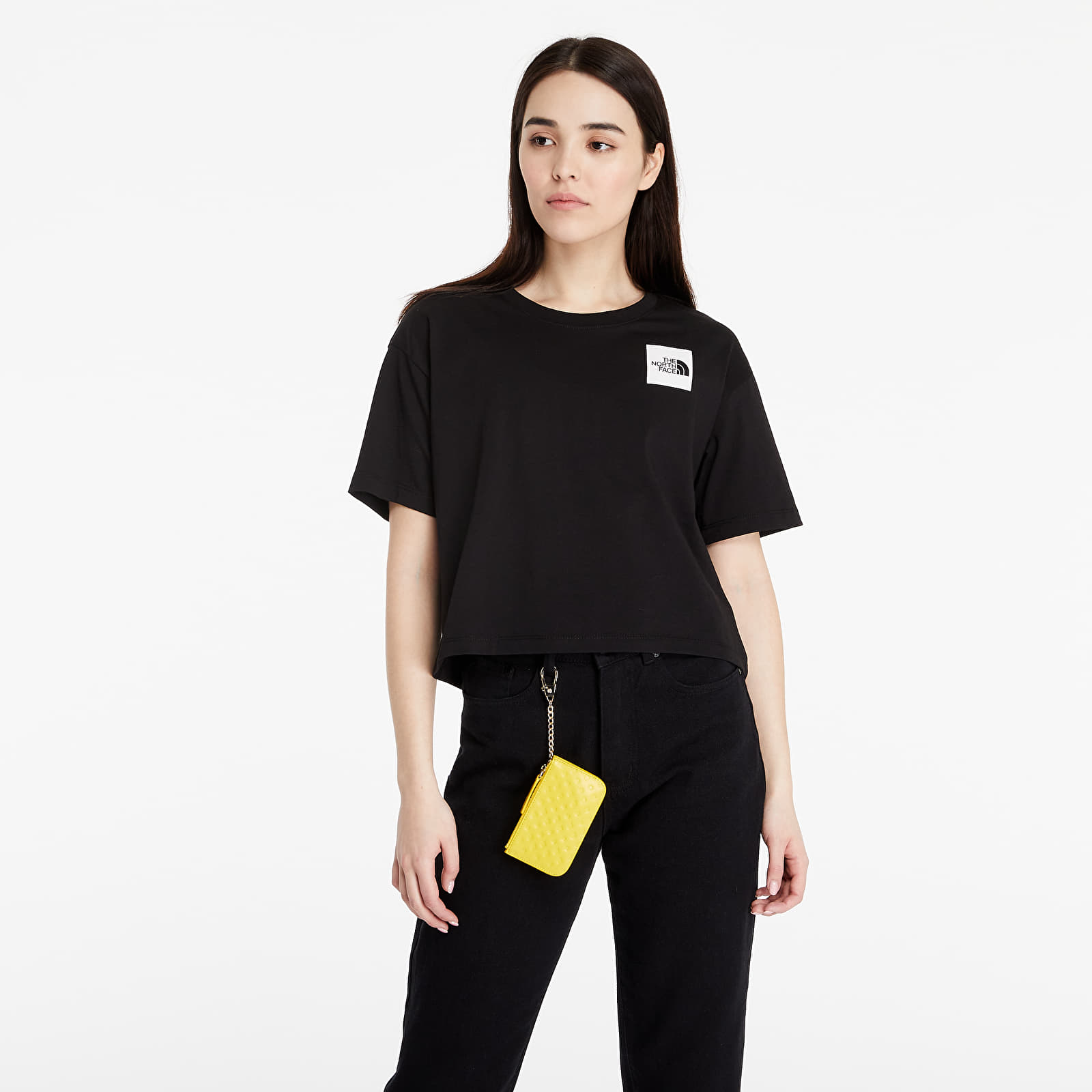 T-shirts The North Face Cropped Fine Tee Tnf Black