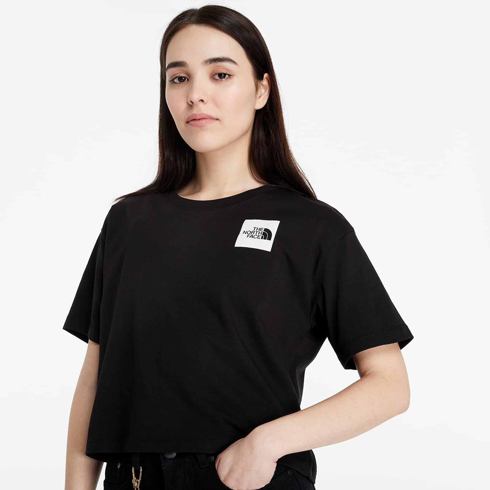 T-shirts The North Face Cropped Fine Tee Tnf Black