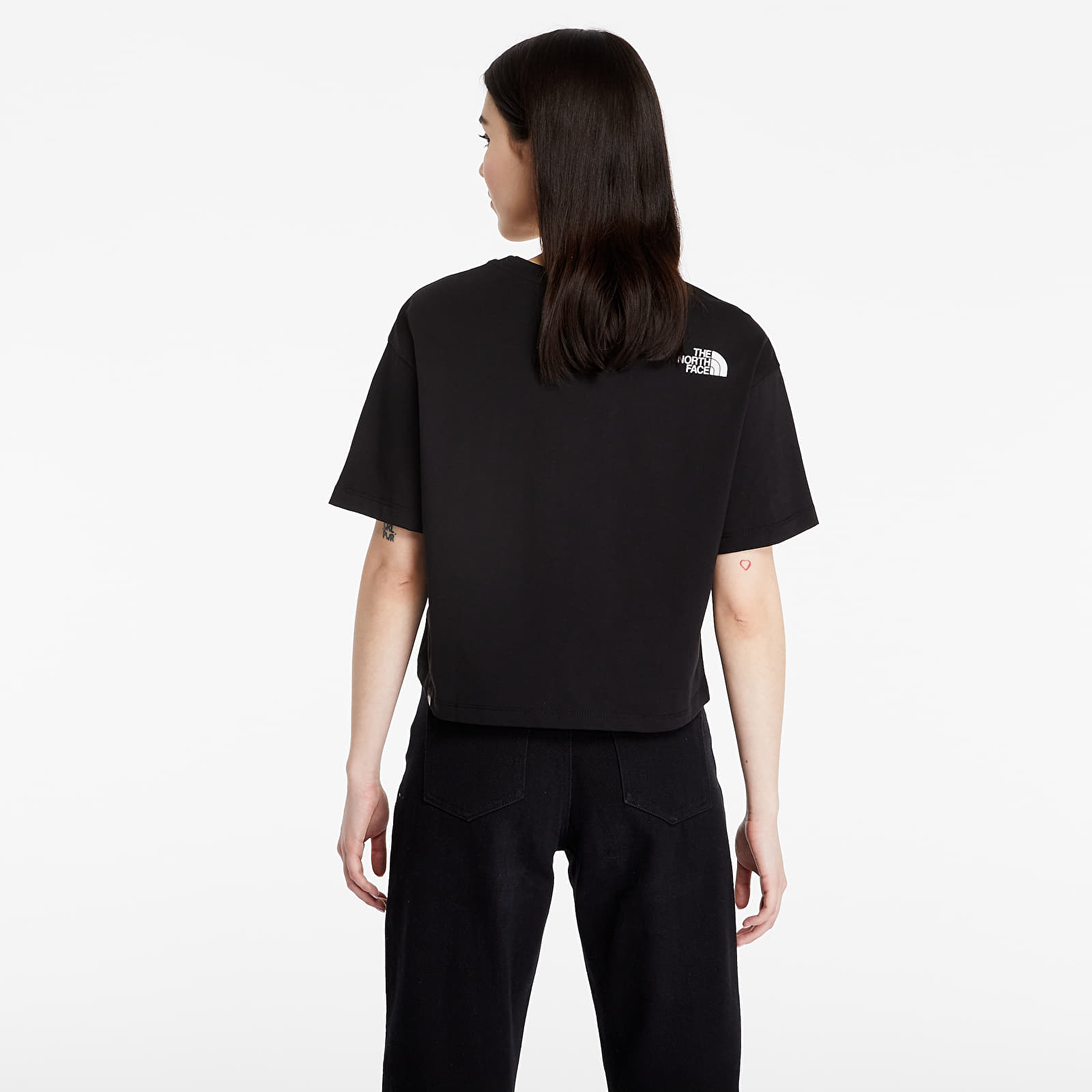 T-shirts The North Face Cropped Fine Tee Tnf Black