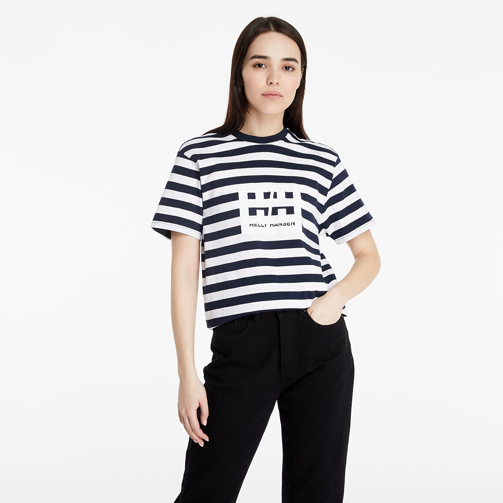 T-shirts Helly Hansen HH Box TEE Navy Stripes