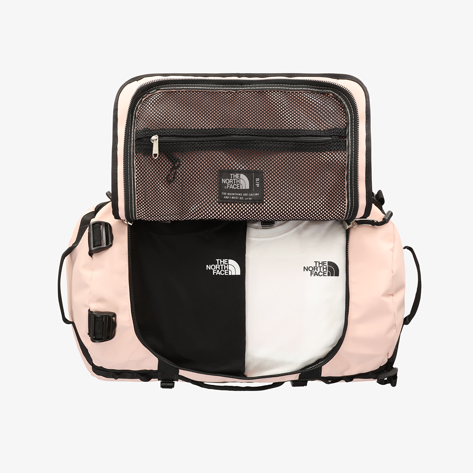 Backpacks The North Face Base Camp Duffel S Evening Sand Pink Footshop