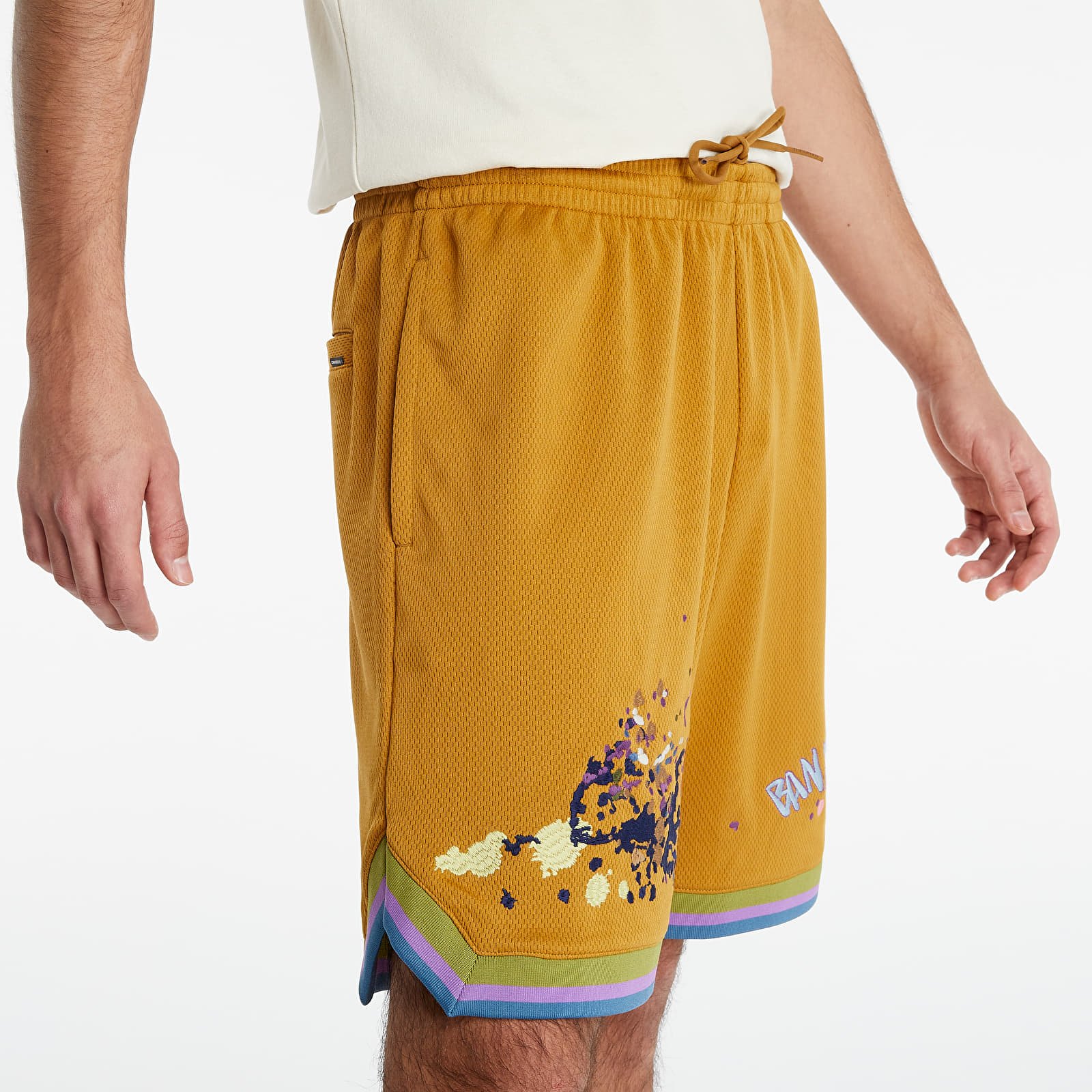 Shorts Converse x Bandulu Basketball Shorts Wood Thrush Footshop