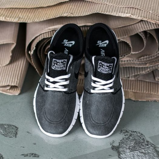 Nike stefan janoski max black leather shop