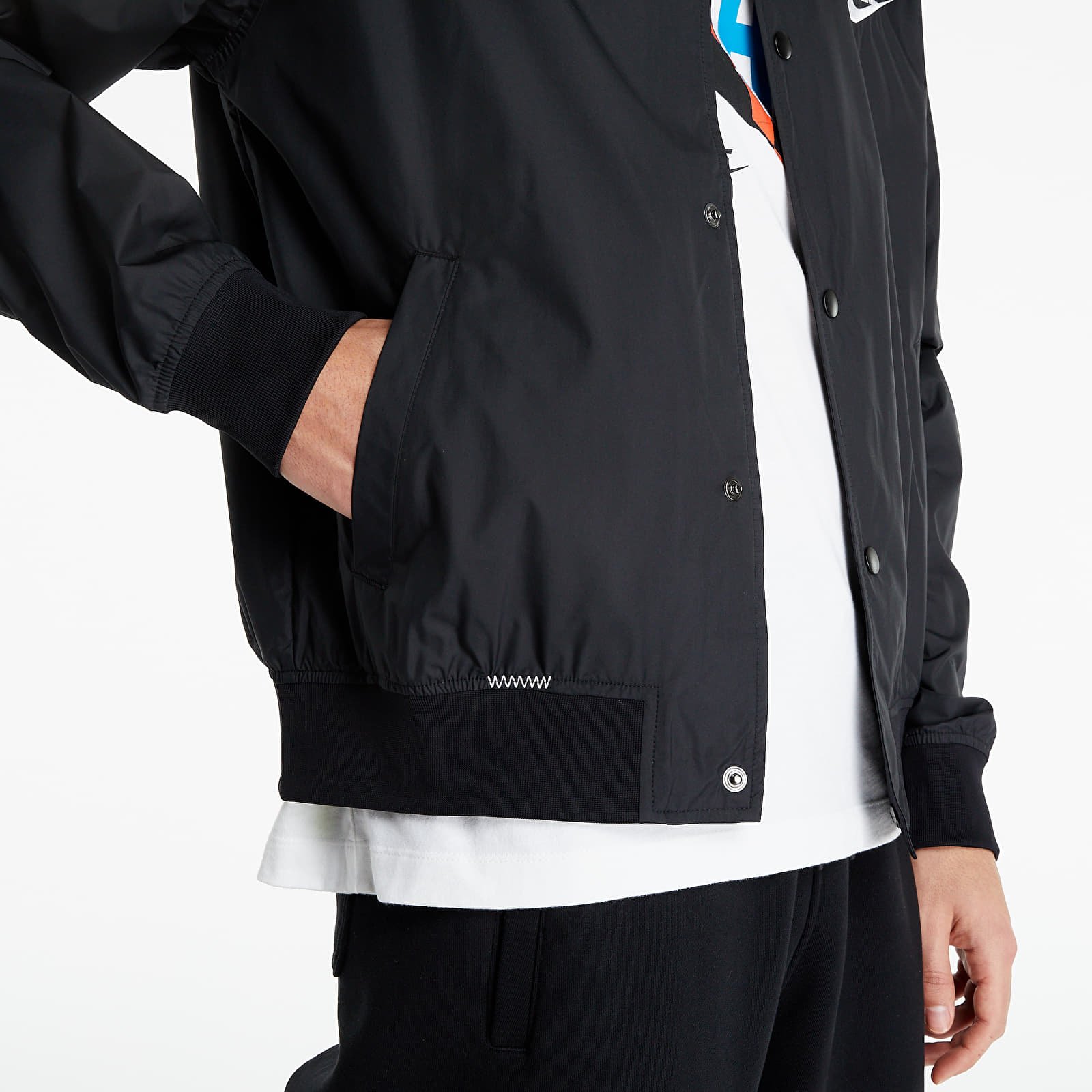 Jakne  Nike Sportswear Woven Jacket Worldtour Black/ White