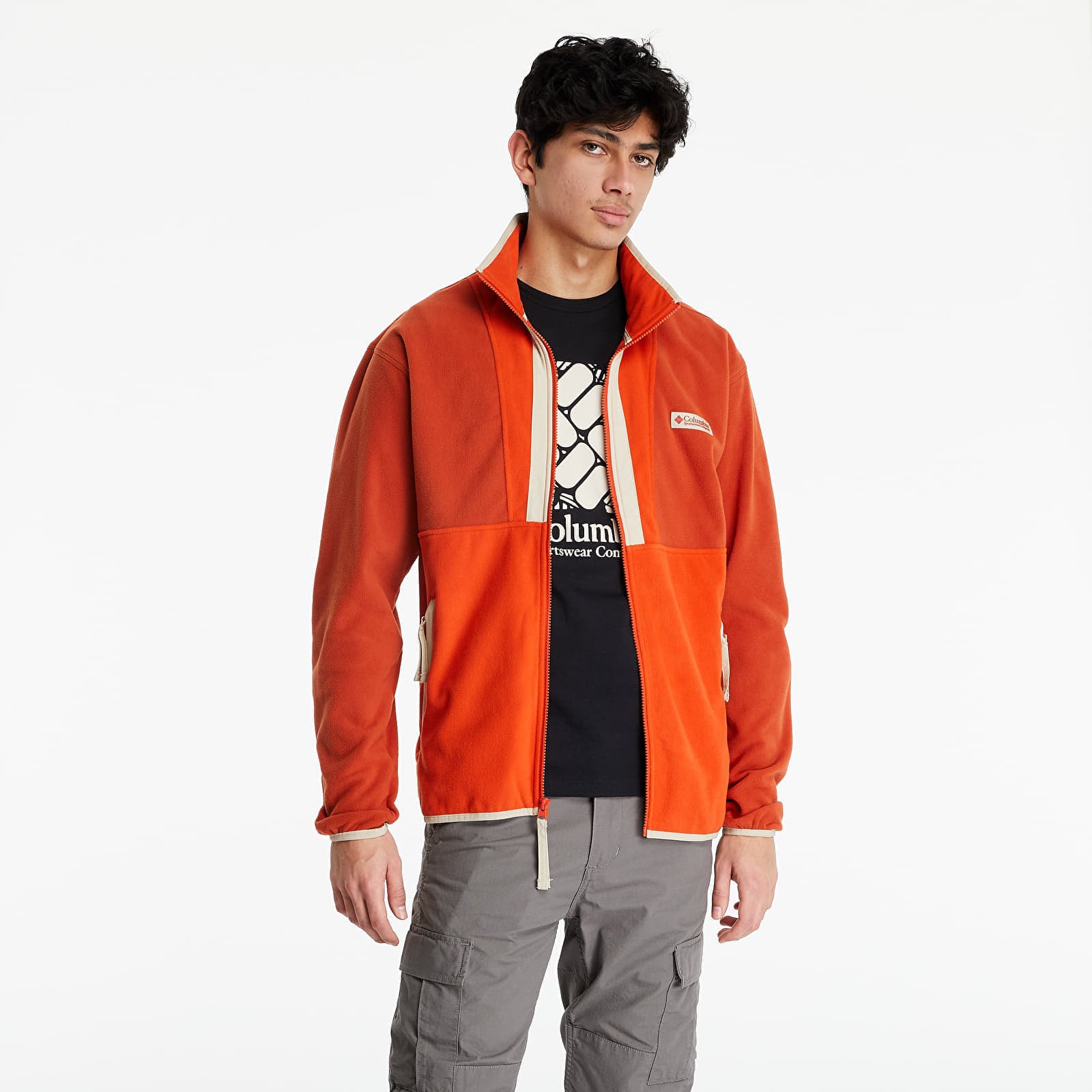 Sweatjacken und Sweatshirts Columbia Back Bowl Fleece Lightweight Orange