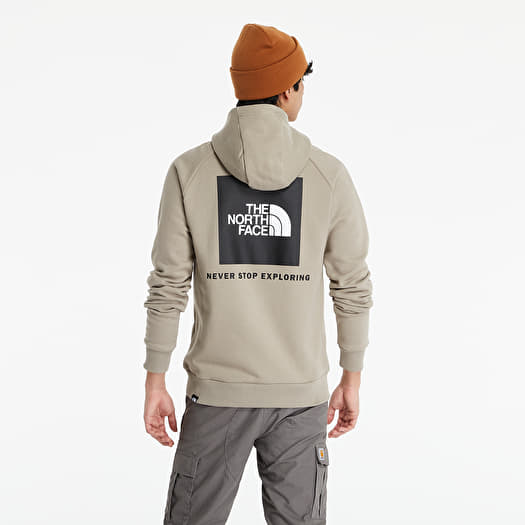 Raglan red box hoodie hotsell