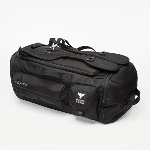 Sacs à dos Under Armour Project Rock Duffle Backpack Black/ Black