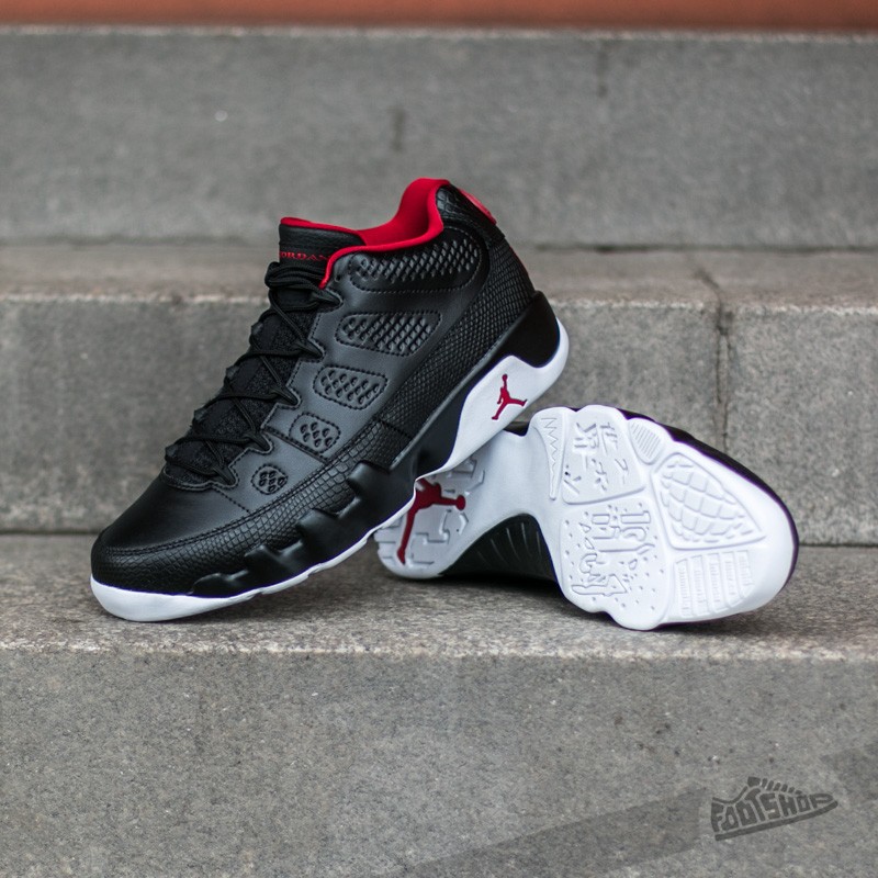 Men's shoes Air Jordan 9 Retro Low Black/ Gym Red-White