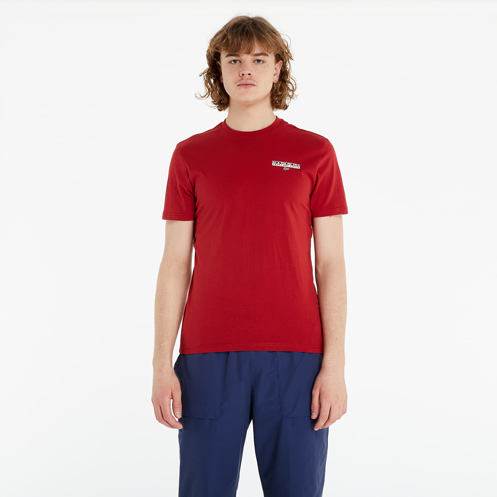 T-shirts NAPAPIJRI S-Ice SS 1 Tee Old Red | Footshop