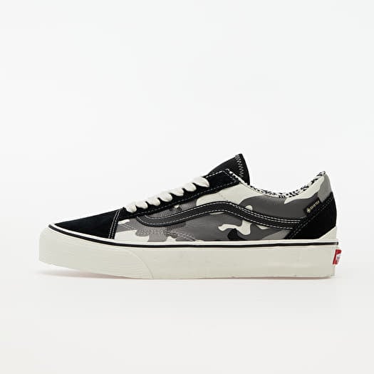 Black vans outlet with camo