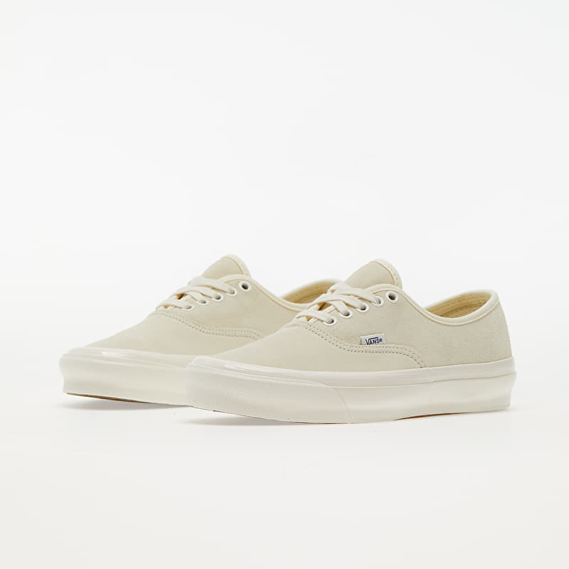 Vans Vault OG Authentic LX (Suede) Antique White/ Orange | Footshop