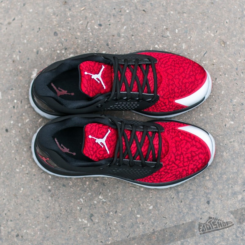 Herresko Jordan Trainer ST Black/ Gym Red - Wolf Grey TM - Red