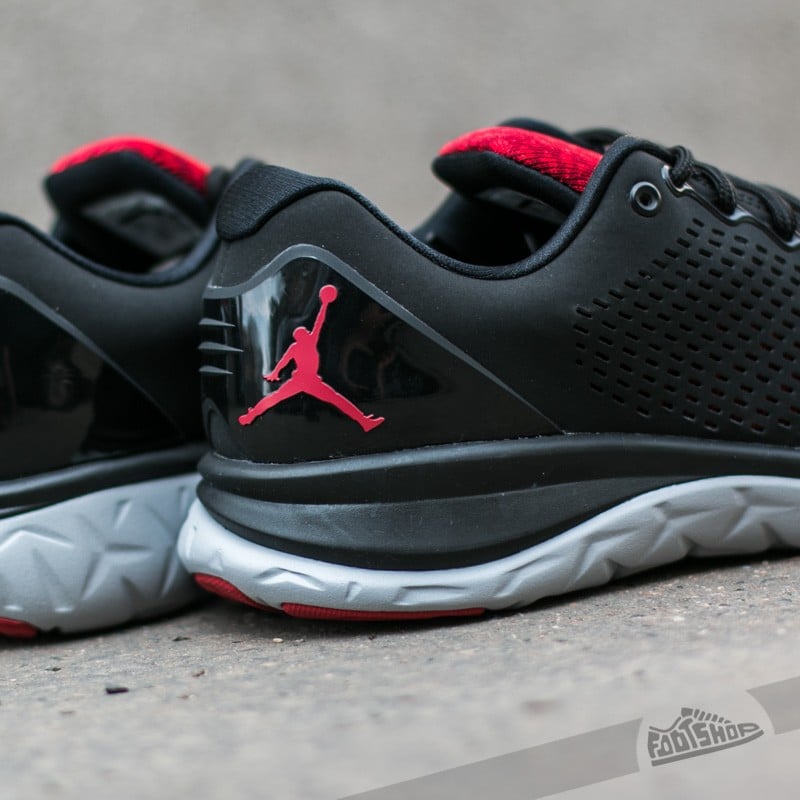 Herresko Jordan Trainer ST Black/ Gym Red - Wolf Grey TM - Red