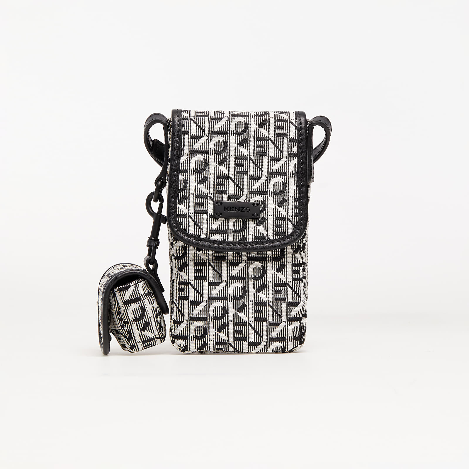 KENZO Courier Jacquard Phone Pouch With Strap