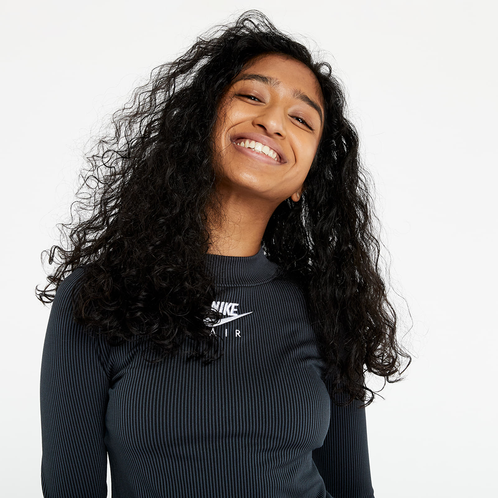 nike air mock long sleeve top