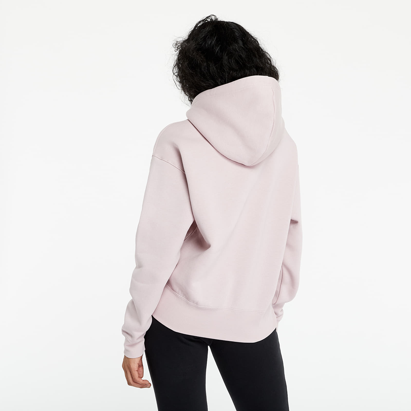 Mikiny Nike Sportswear Trend Fleece Hoodie Champagne/ White
