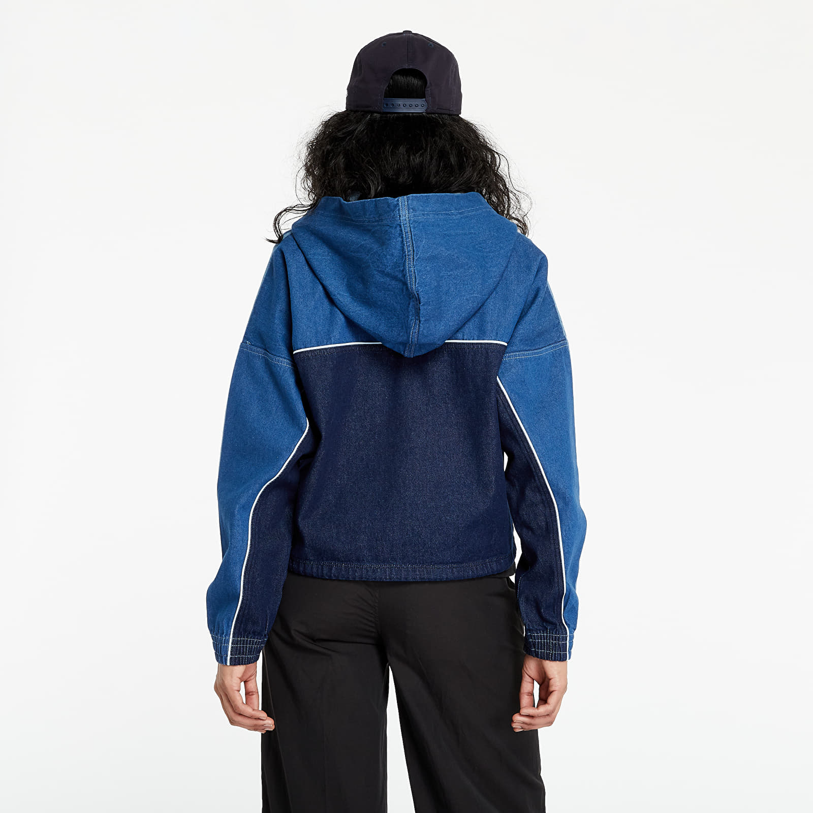 Adidas denim hoodie cheap
