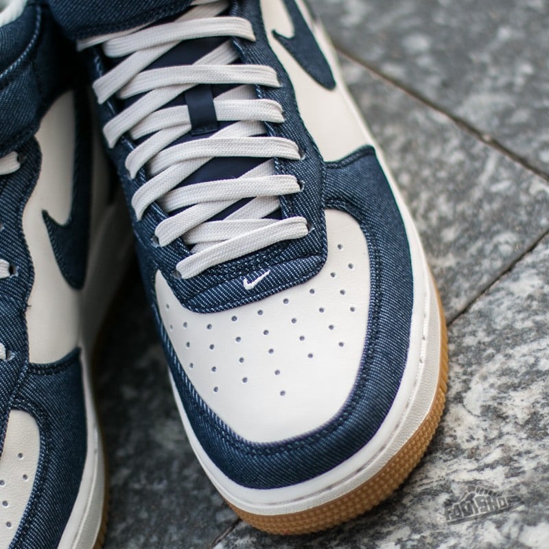 Nike air force top 1 mid 07 obsidian