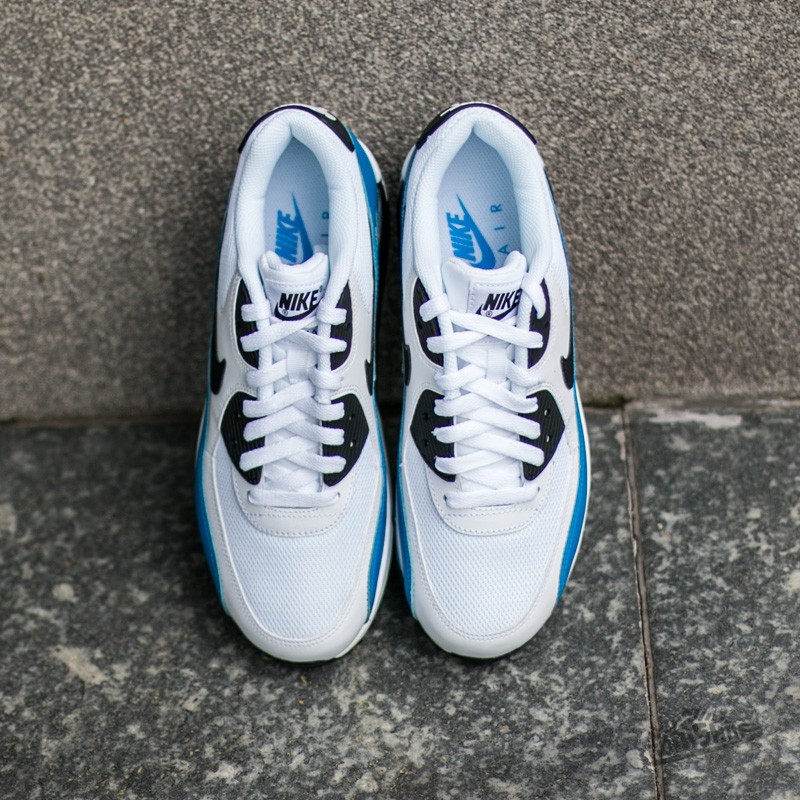 Men's shoes Nike Air Max 90 Essential White/ Black-Photo Blue-Black