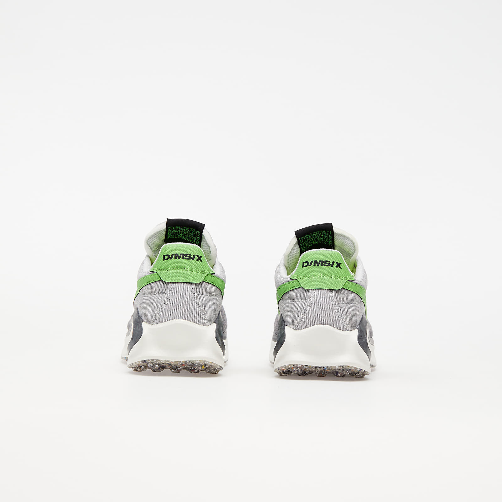 Herenschoenen Nike D/MS/X Waffle Smoke Grey/ Mean Green-Photon Dust-Sail