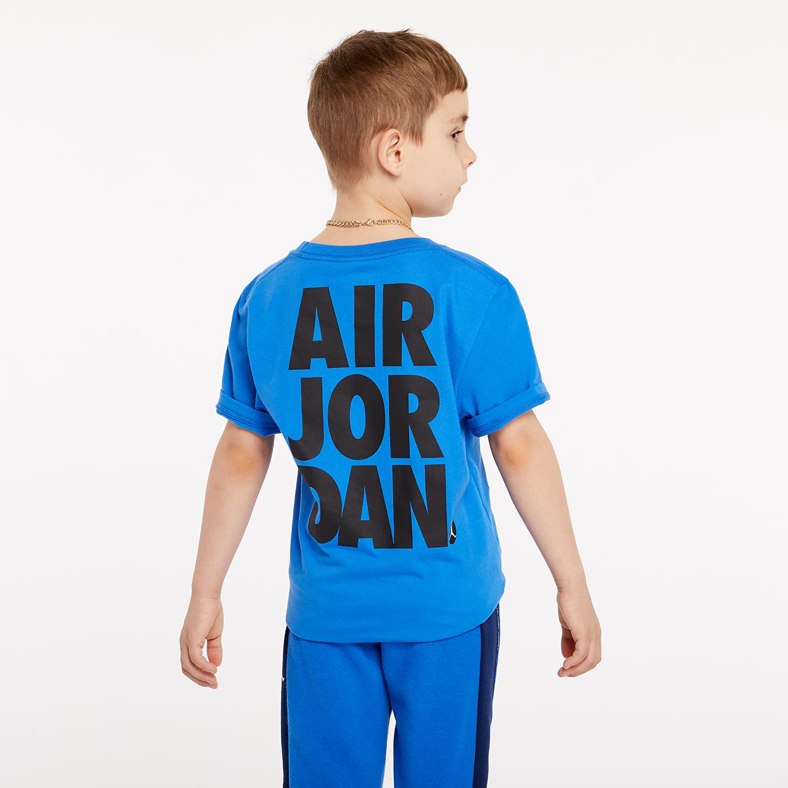Detské tričká a tielka Jordan Jumpman T-shirt (8-15Y) Blue