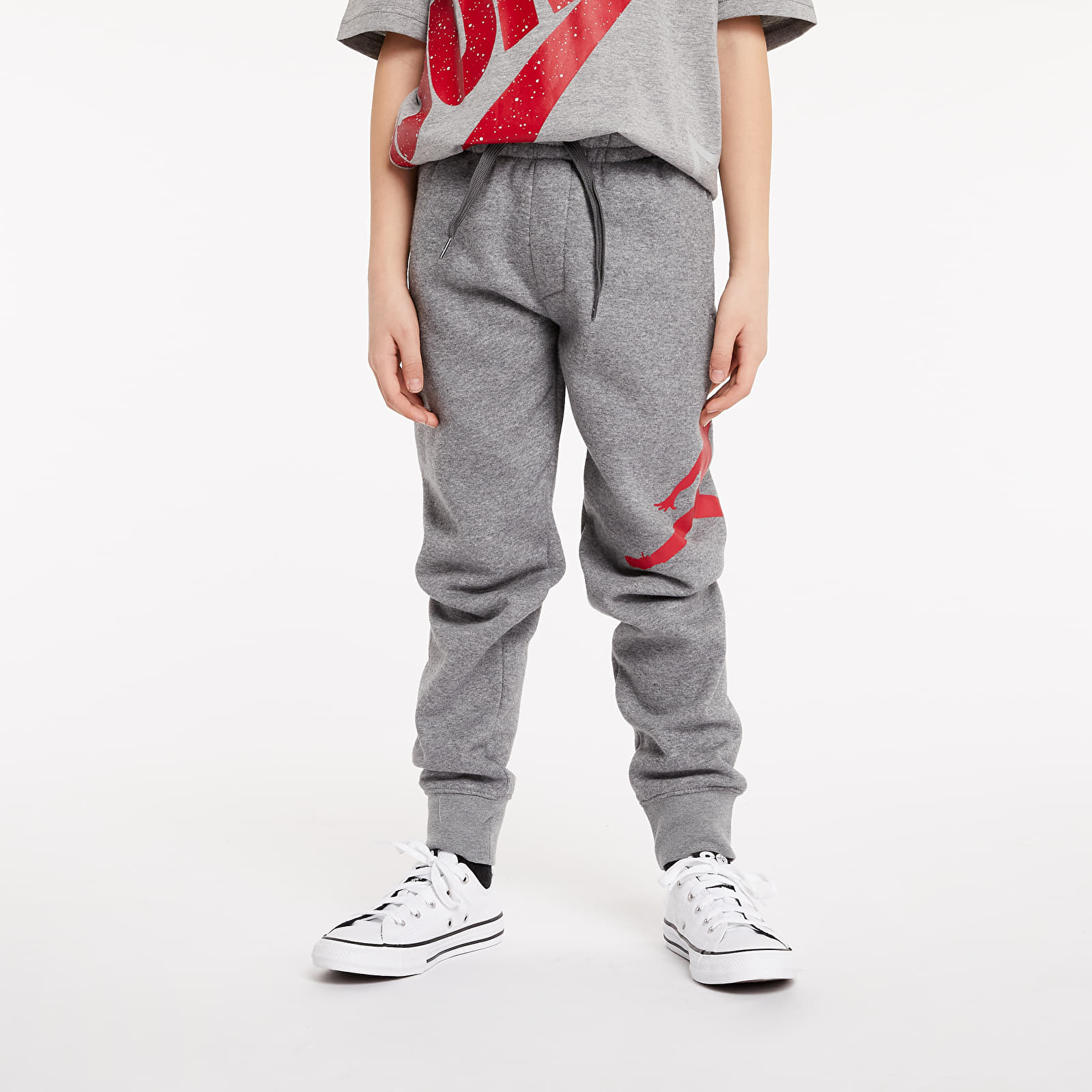 Detské nohavice Jordan Jumpman Logo Fleece Pants (8-15Y) Grey