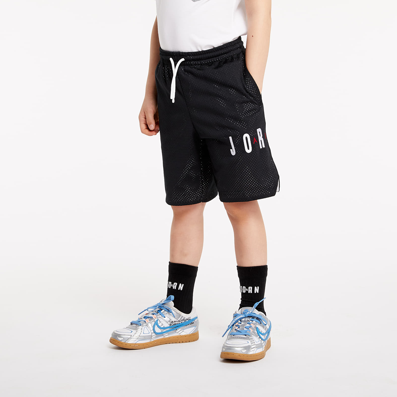 Kids apparel Jordan Jumpman Shorts 2 7Y Navy Blue Footshop