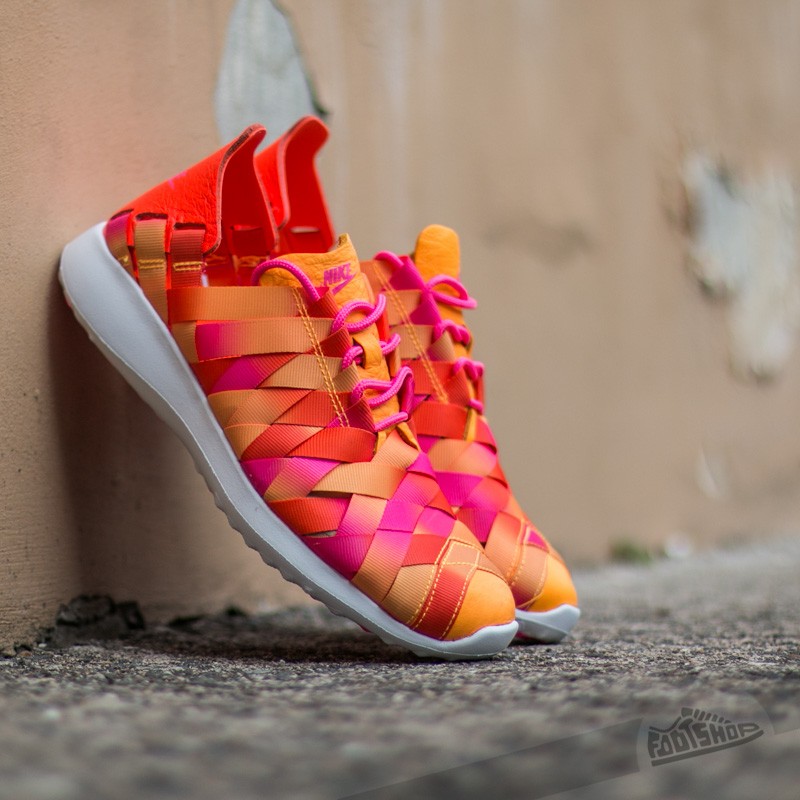Scarpe donna Nike W Juvenate Woven Premium Pink Blast/ Laser Orange-Total Crimson