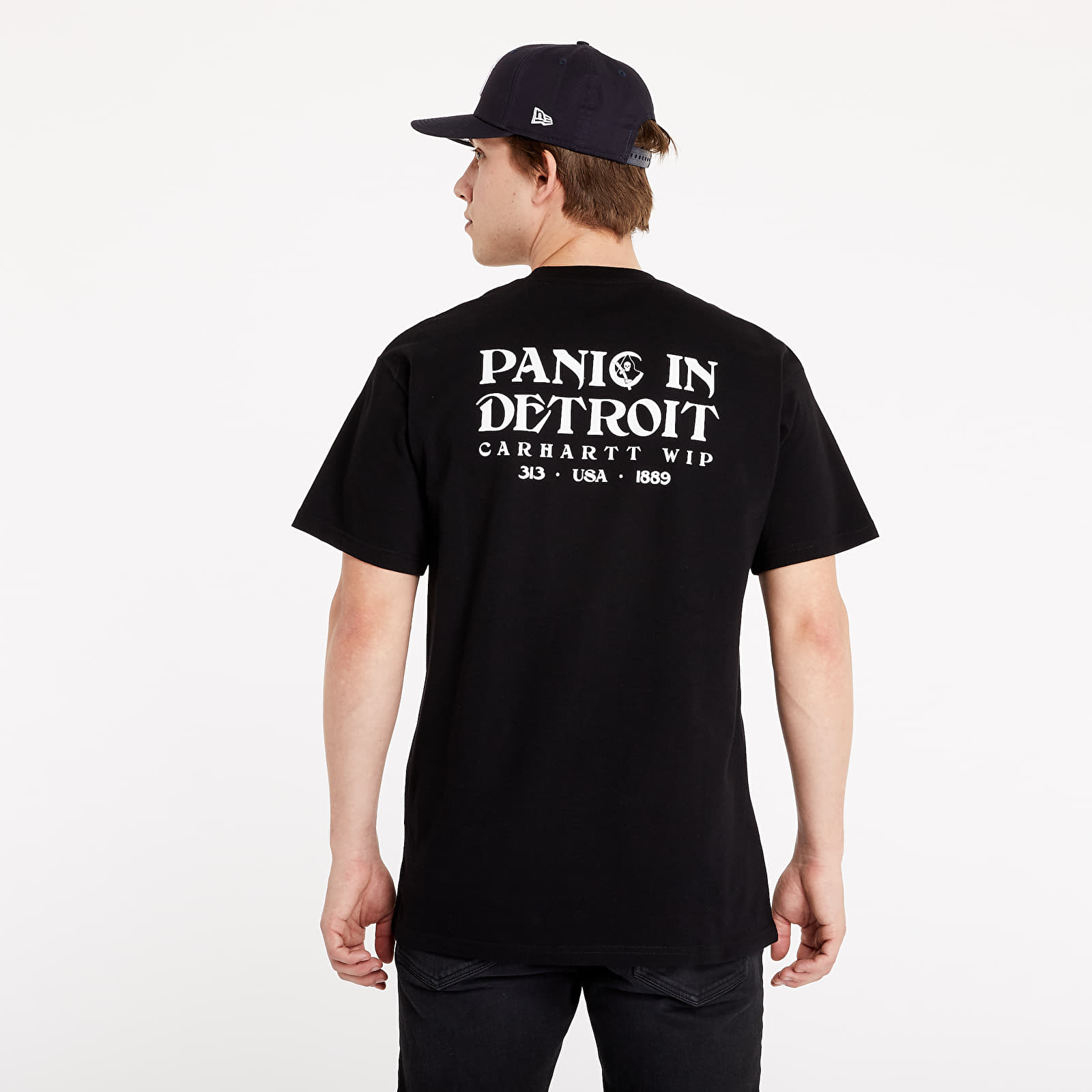 Tricouri Carhartt SS Panic T-Shirt Black