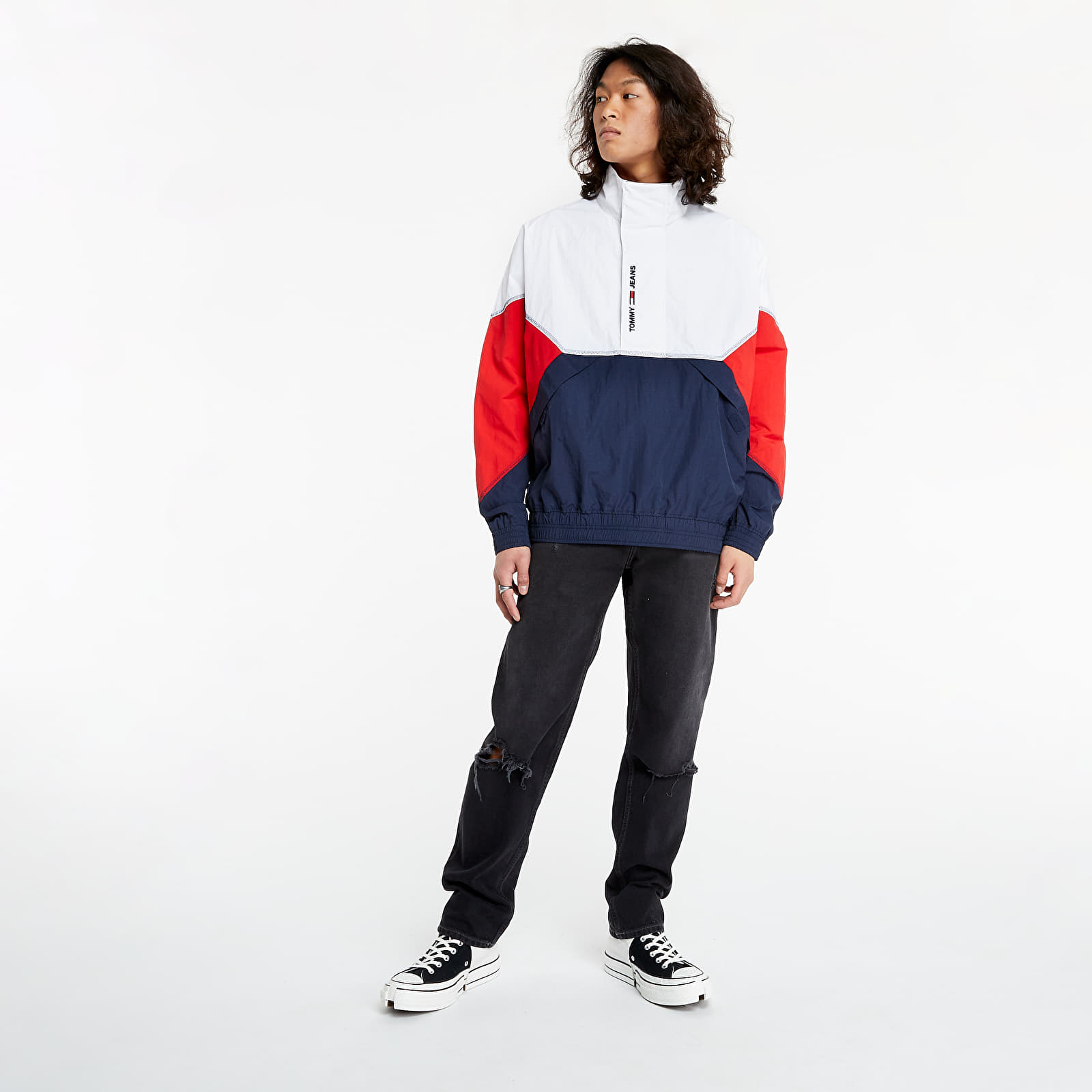 Tommy jeans pop online over windbreaker