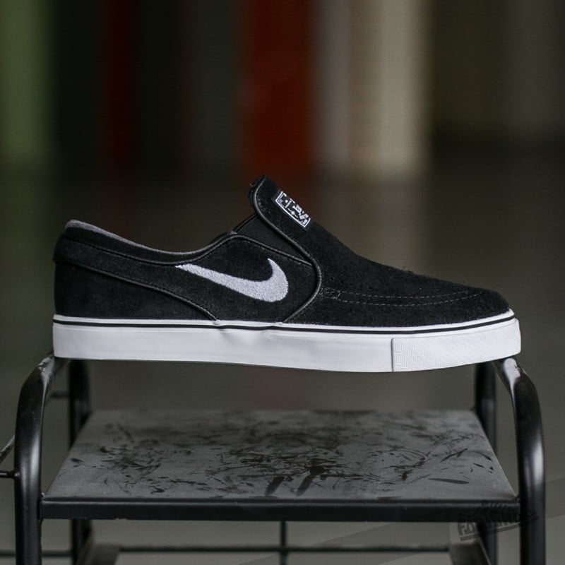 Nike janoski slip top on uomo bianche