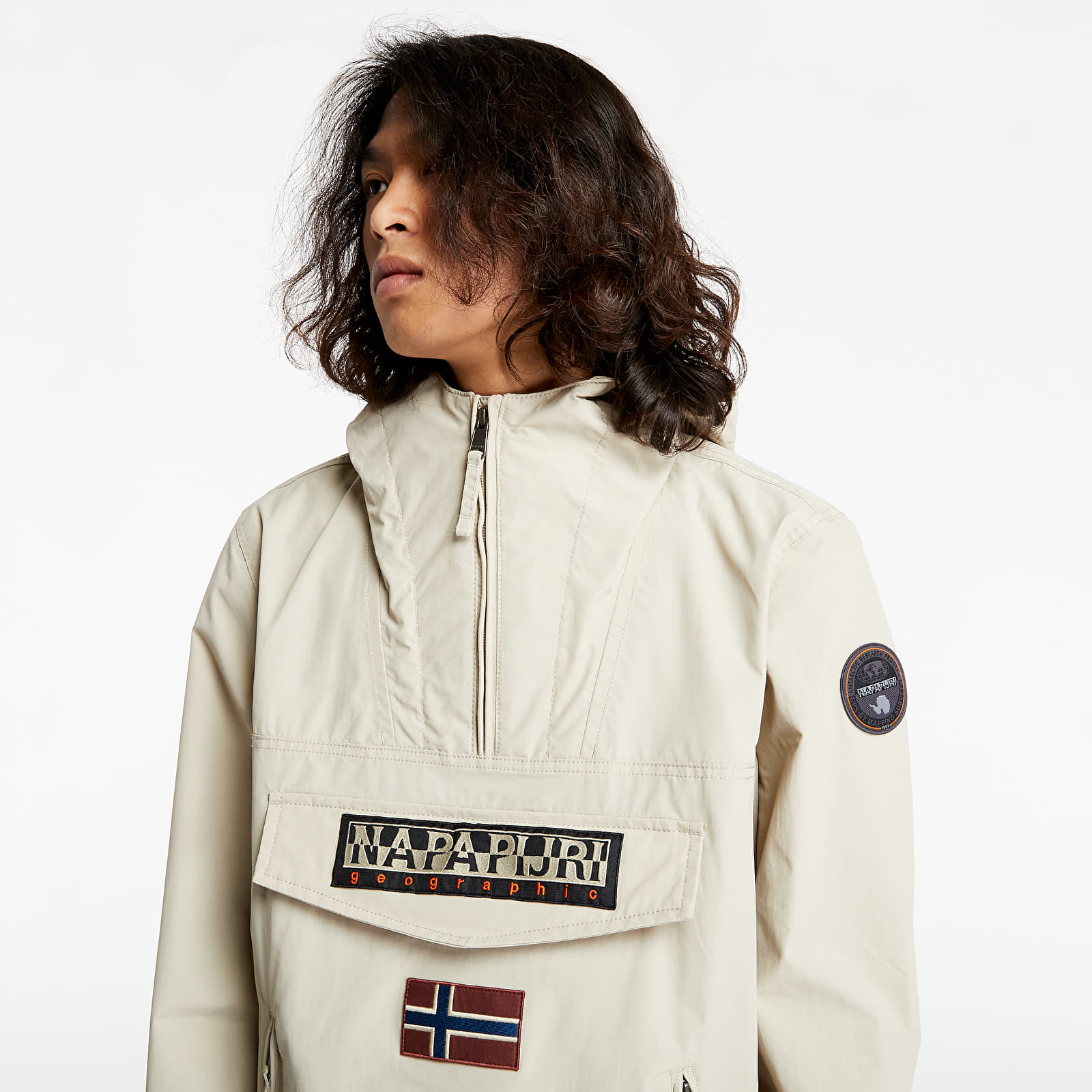 Jackets Napapijri Rainforest Pkt 2 Jacket Beige Footshop