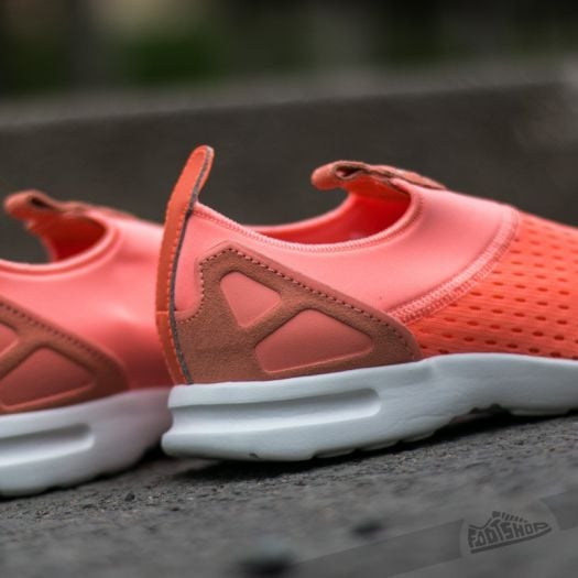 Frauen adidas ZX Flux ADV Smooth Slip On Sunglo Sunglo Sorang Footshop