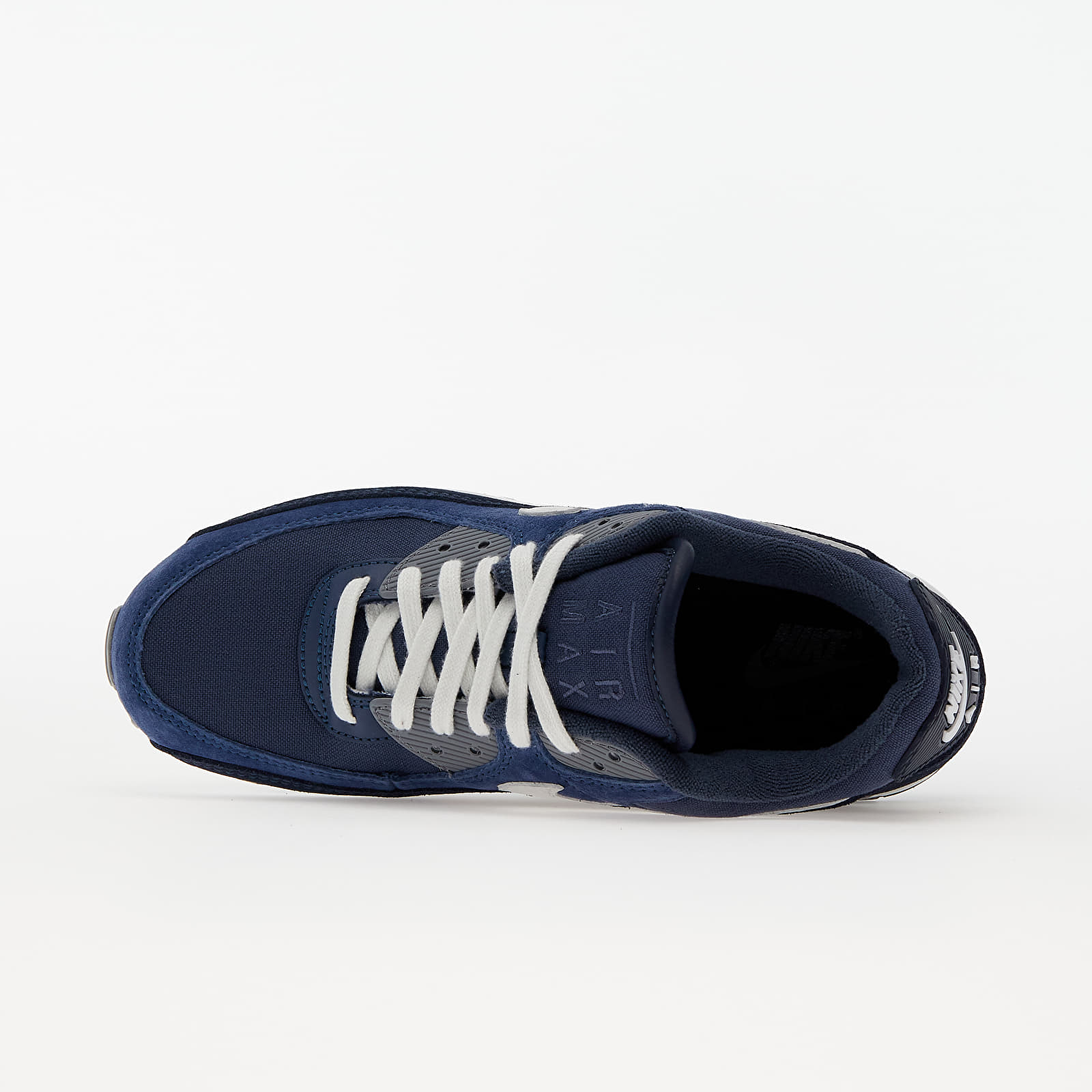 Herresko Nike Air Max 90 Premium Obsidian/ Summit White-Midnight Navy
