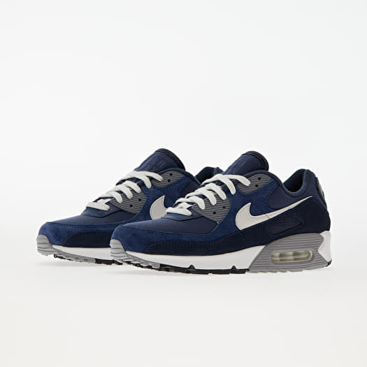 Men's shoes Nike Air Max 90 Premium Obsidian/ Summit White