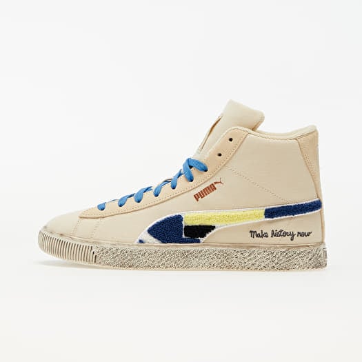 Men s shoes Puma Clyde Mid x Black Fives Creme Brulee Footshop