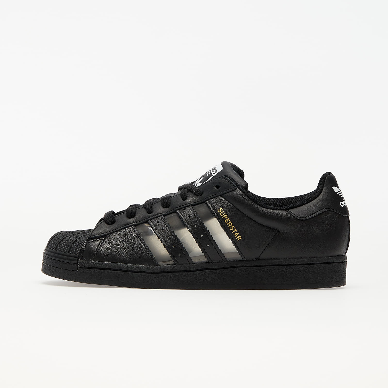 Adidas superstar color black store