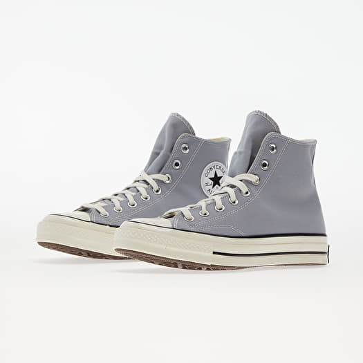 Wolf grey converse high tops discount