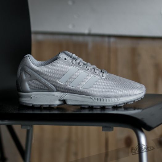 Adidas originals zx flux uomo argento top