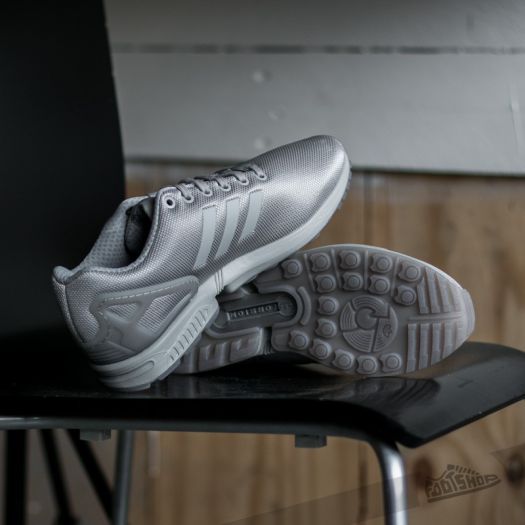 Adidas originals zx flux uomo argento top