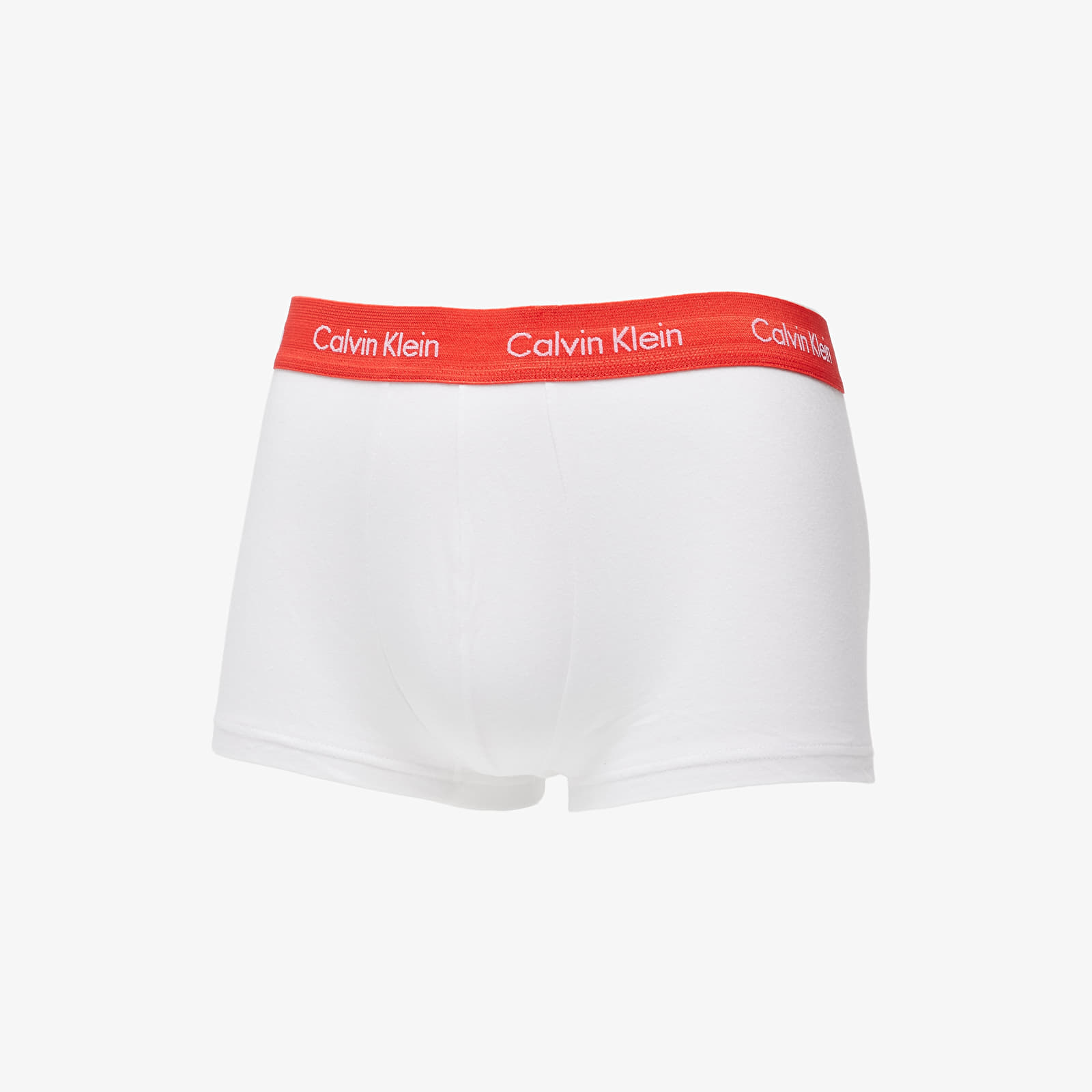 Boxer Calvin Klein Low Rise 3-Pack Trunk White
