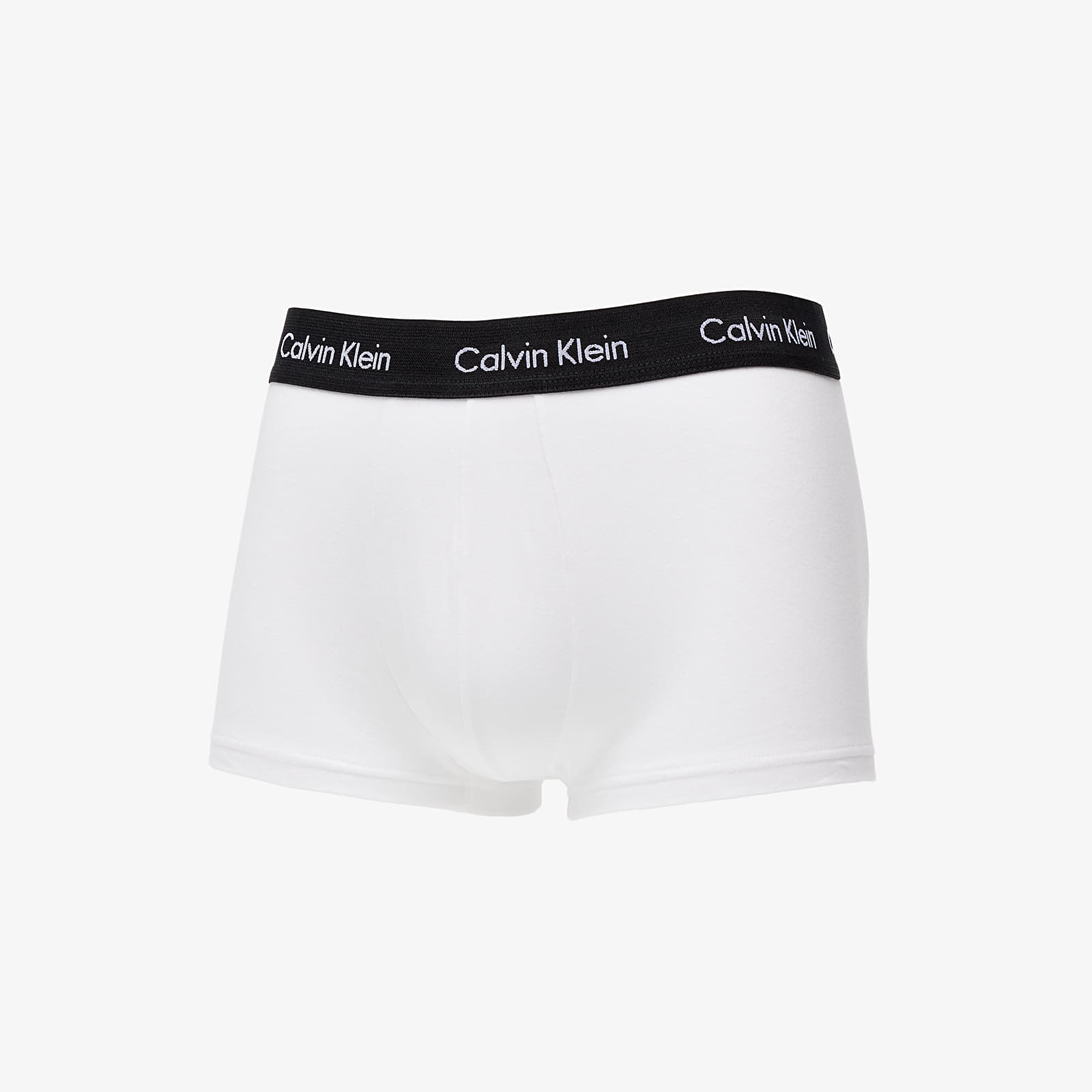 Boxer Calvin Klein Low Rise 3-Pack Trunk White