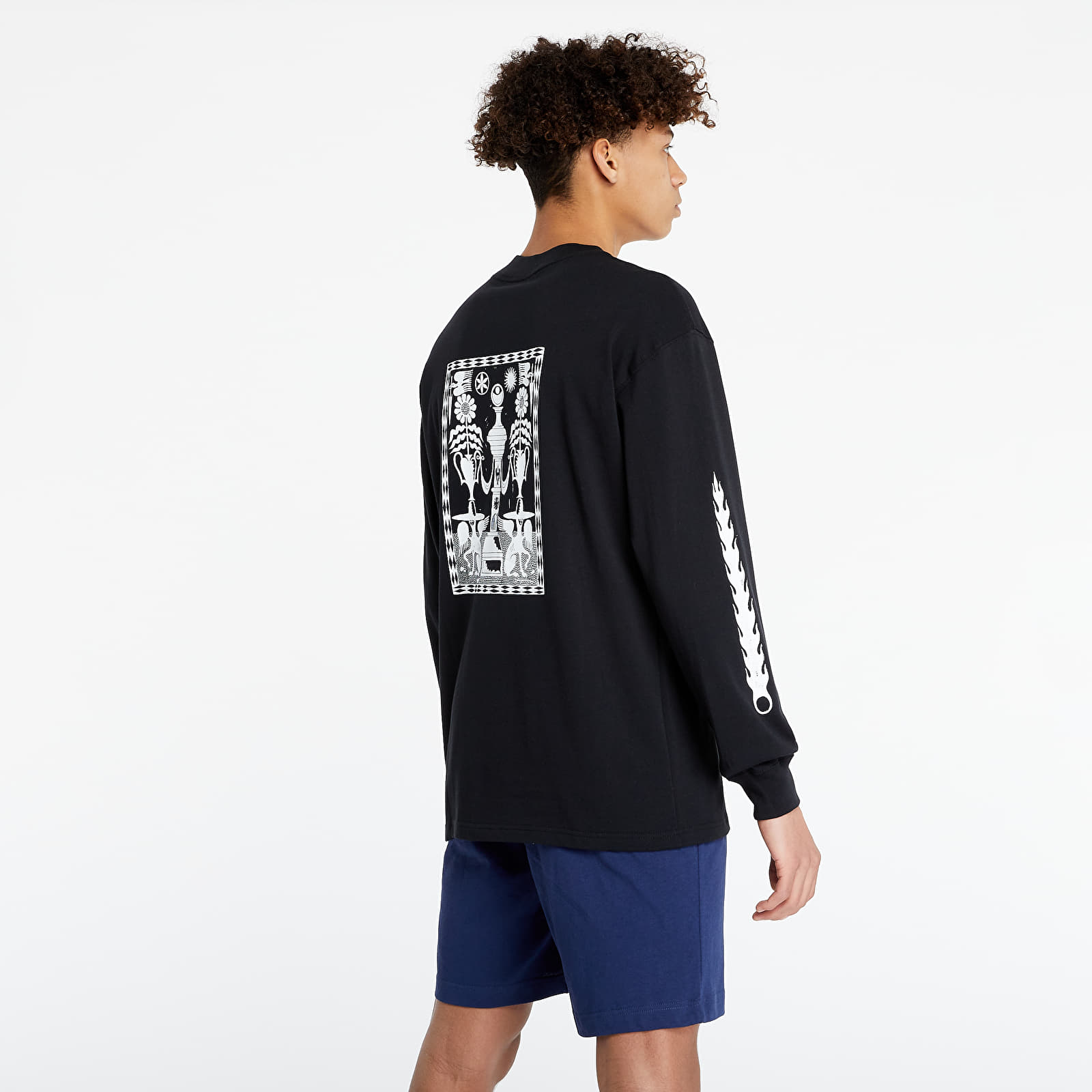 Tricouri Nike Sportswear Tee Longsleeve Mock A.I.R. Black