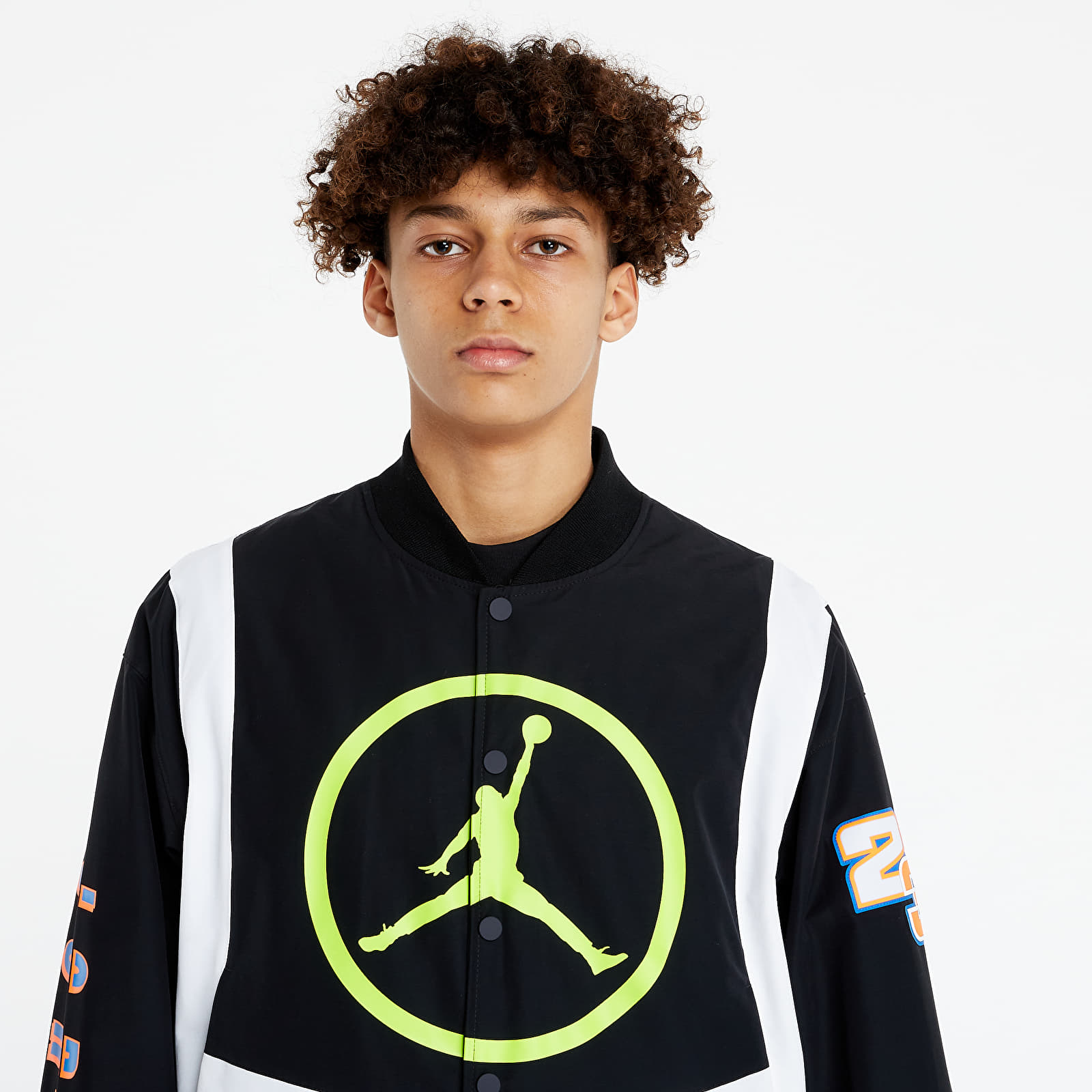 Jakker Jordan Sport DNA Knit Jacket Black/ White/ Cyber