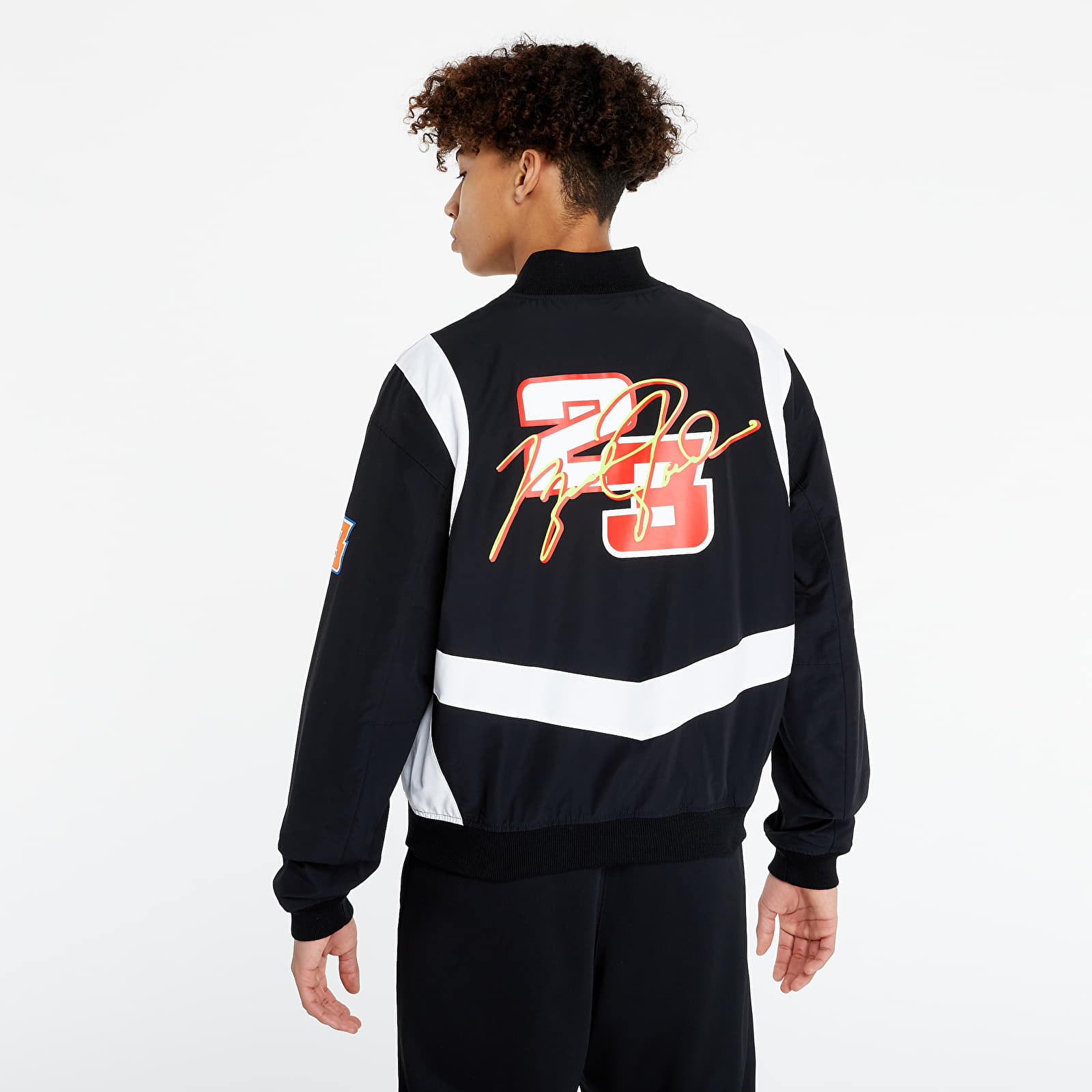 Jakker Jordan Sport DNA Knit Jacket Black/ White/ Cyber