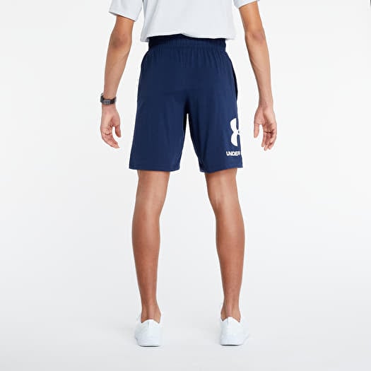 Under Armour Sportstyle Cotton Shorts Navy Footshop