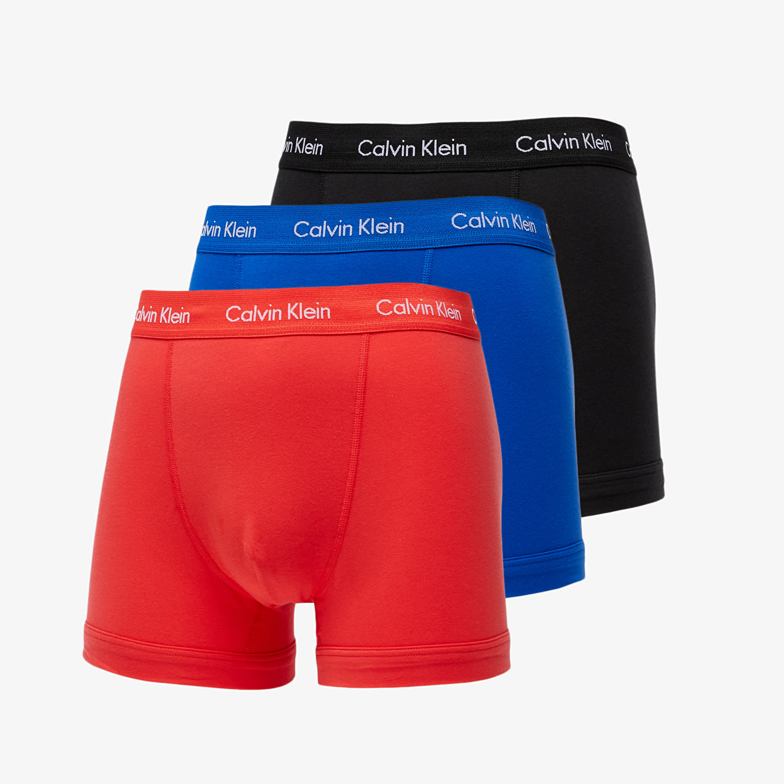 Trunks Calvin Klein 3 Pack Trunk Blue/ Red / Black