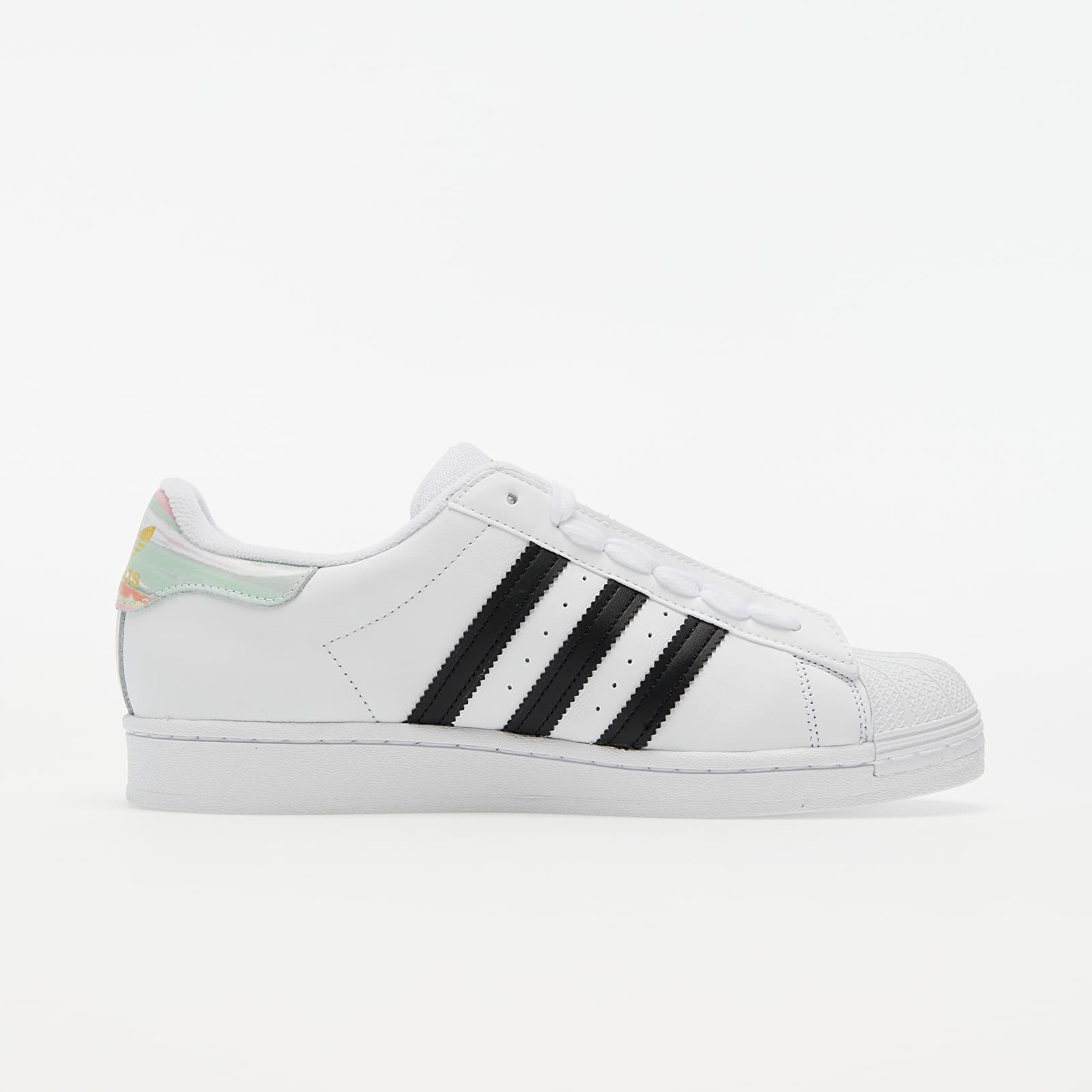 Moteriška avalynė adidas Superstar W Ftw White/ Core Black/ Frozen Green